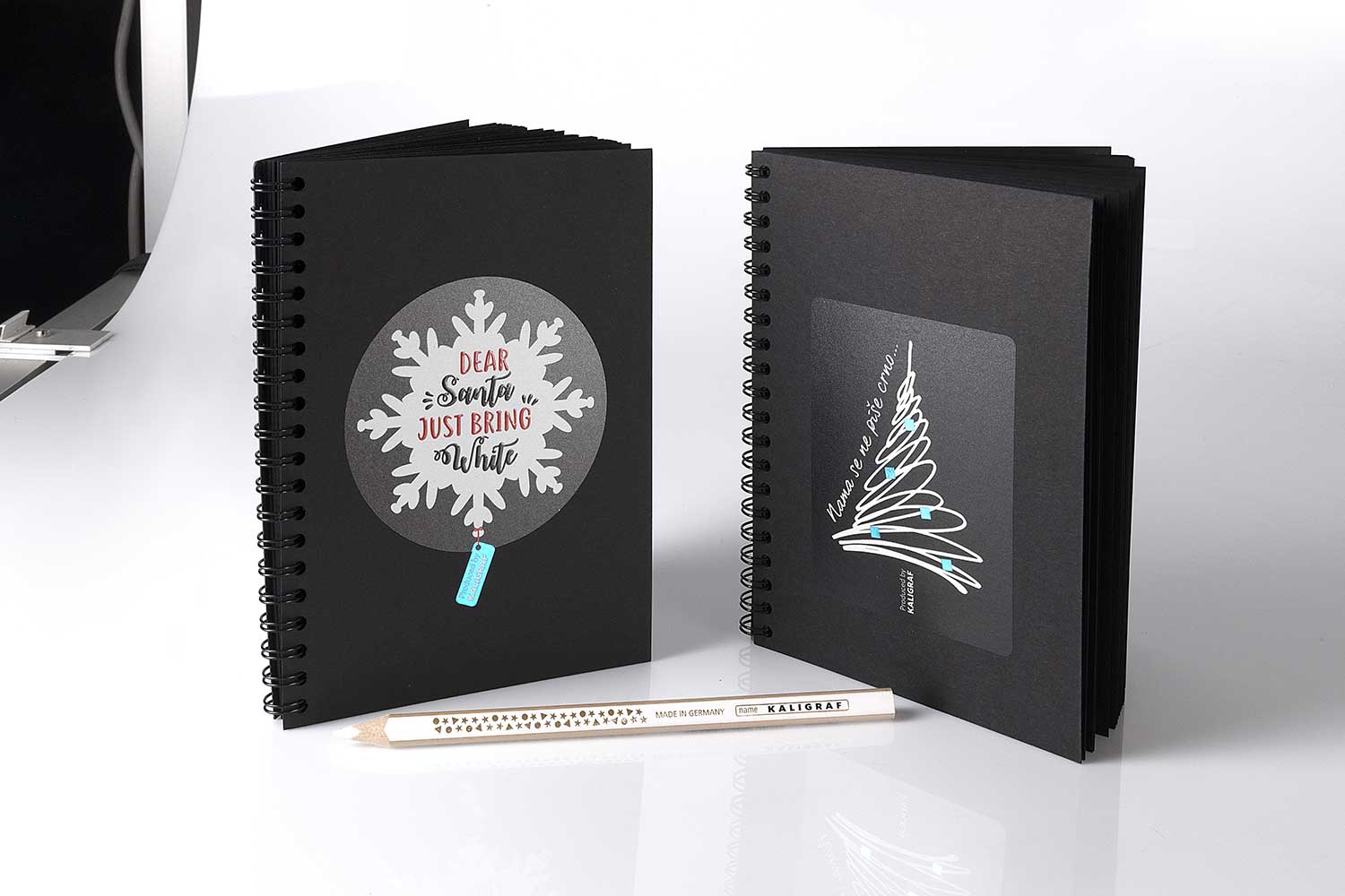 Kaligraf black note book