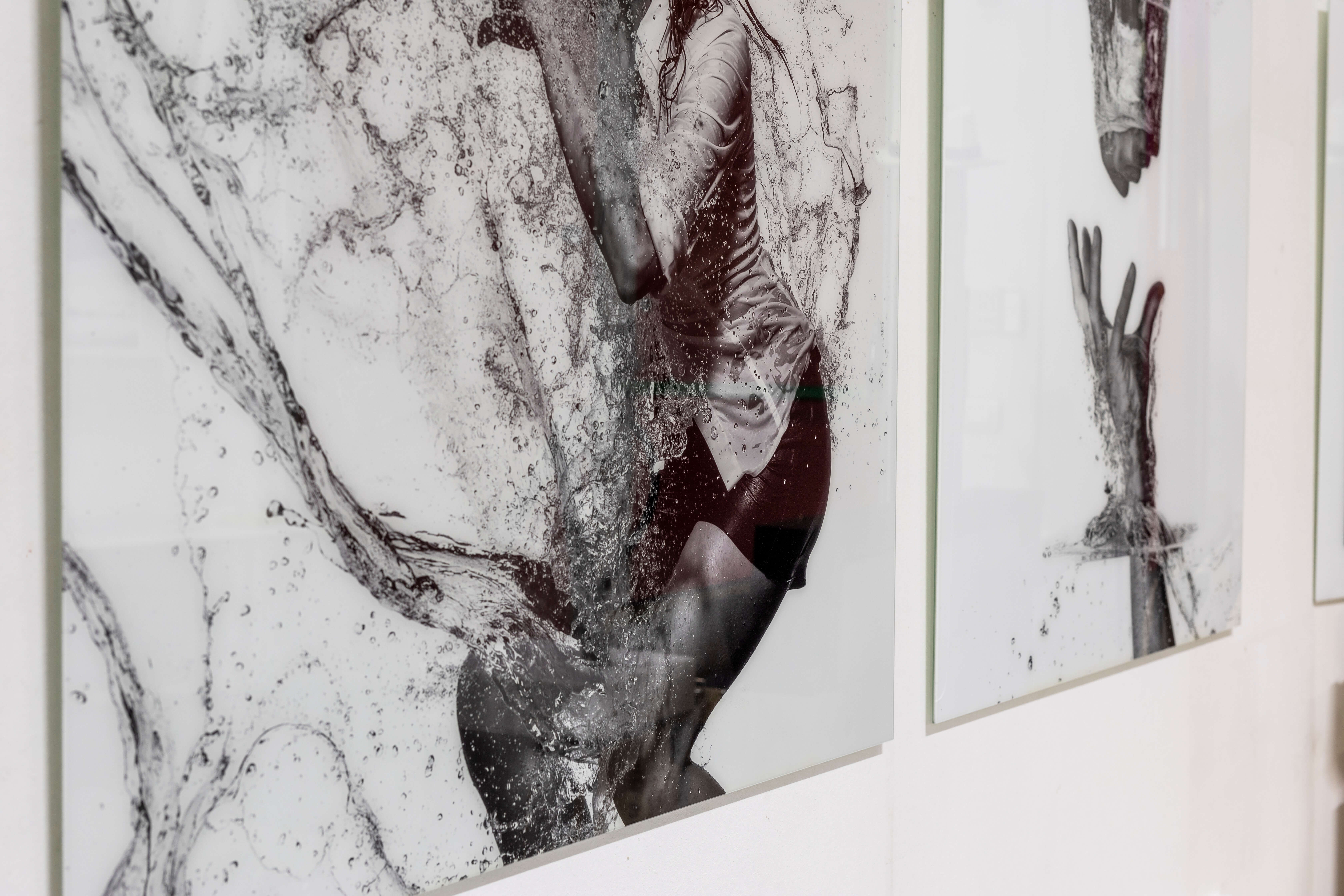 A UV print of a Walter Zerla photograph on plexiglass panels.