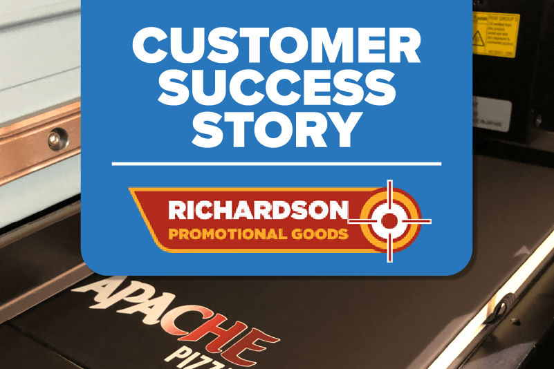 Richardson promotional goods header mobile