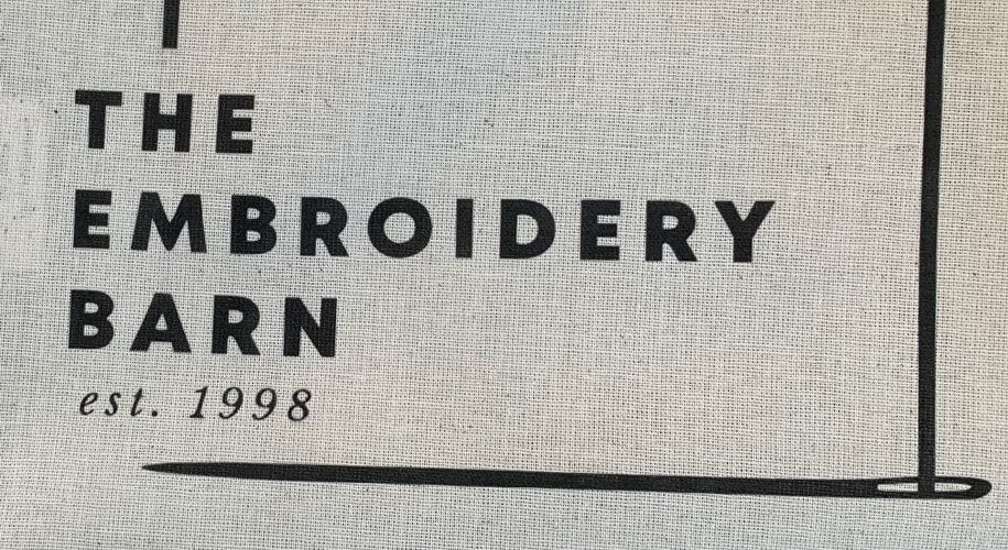 Embroidery Barn Tote Bag DTG Printed