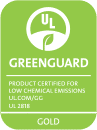 GREENGUARD Gold gecertificeerd