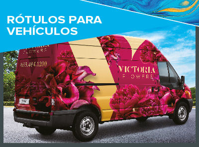 foto de rotulación de vehículos con impresión y corte