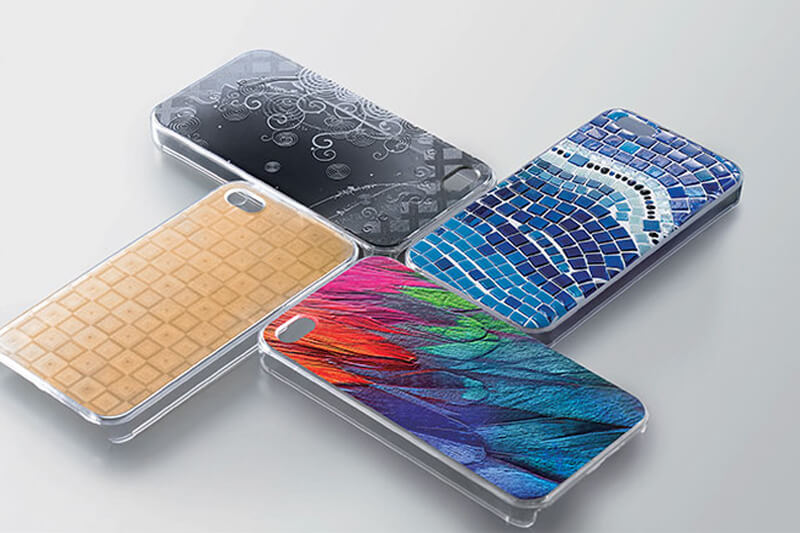 Phone cases printed with Roland DG VersaUV LEF2 Series