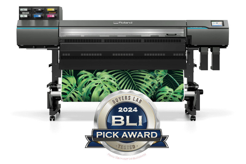 Person sticking wallpaper on the wall, printed on the AP-640