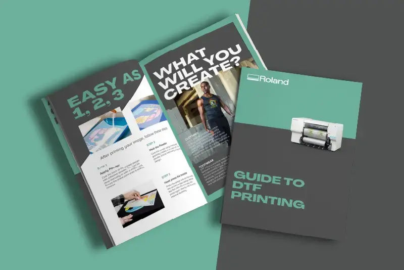 Roland DG guide to DTF printing