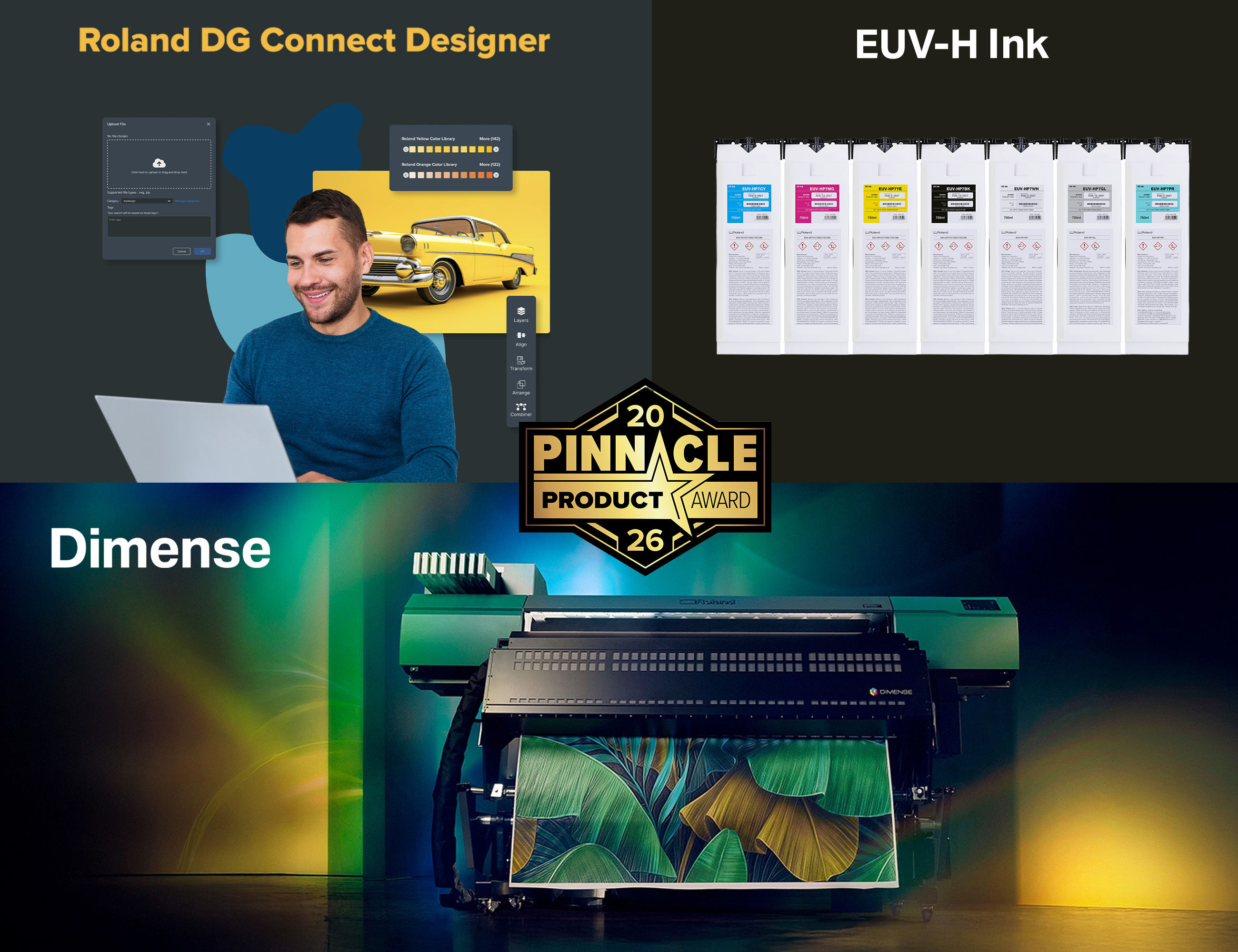 Roland DG award winning products
