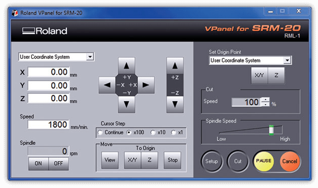 SRM-20 — Контроллер (VPanel)