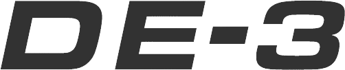 DE3 engraver logo
