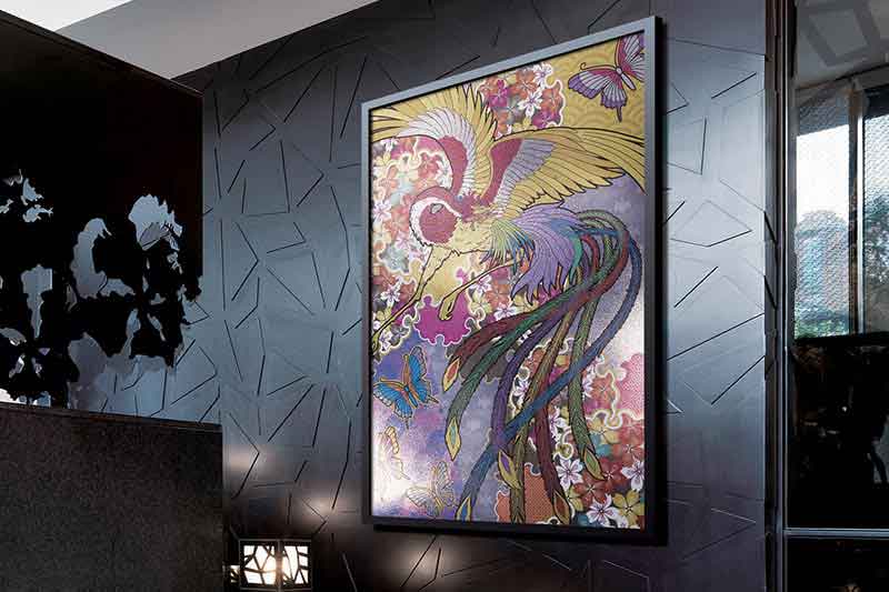 Eco-Sol MAX featuring metallic ink printing