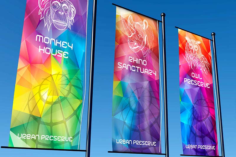 Sublimation ink for soft signage