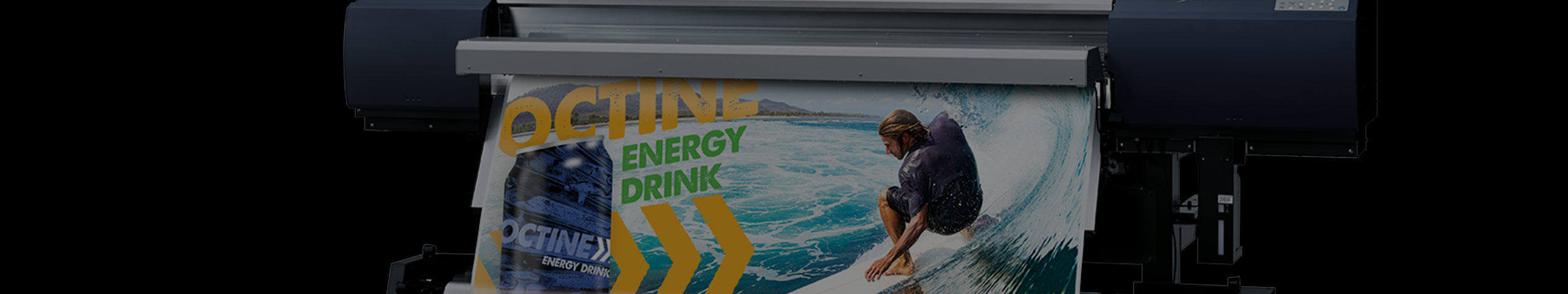 Cyfrowa drukarka wielkoformatowa SOLJET® EJ-640 – zbliżenie