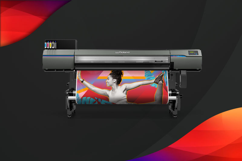 Banner image showing the printer models ER-641 from Roland DG