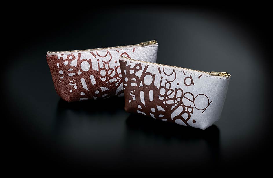 purse with design printed on a VersaUV LEF