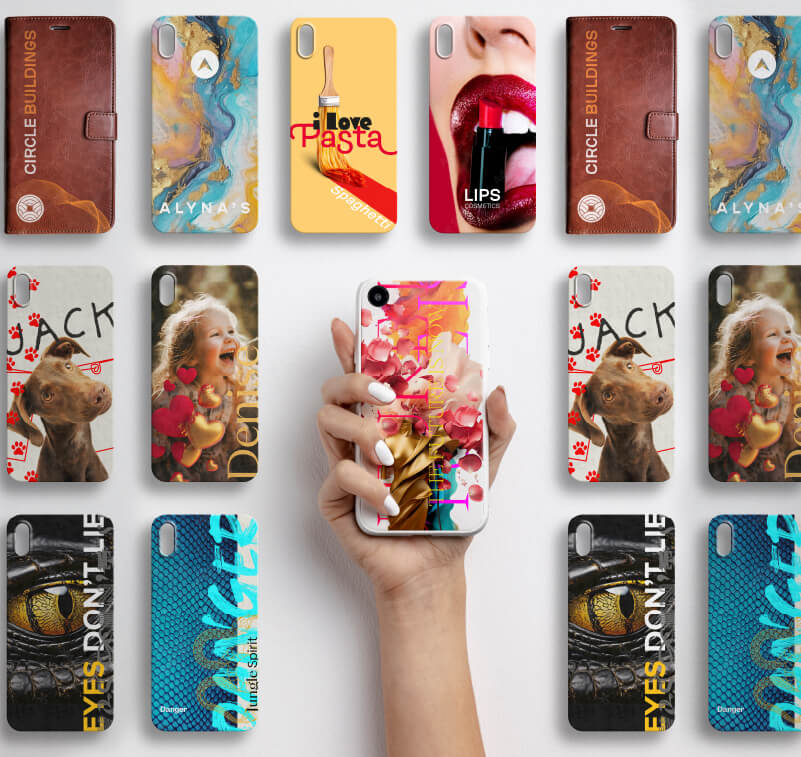 UV printed phone covers and ear buds