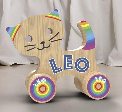 Children’s wooden toy printed with the SF-200