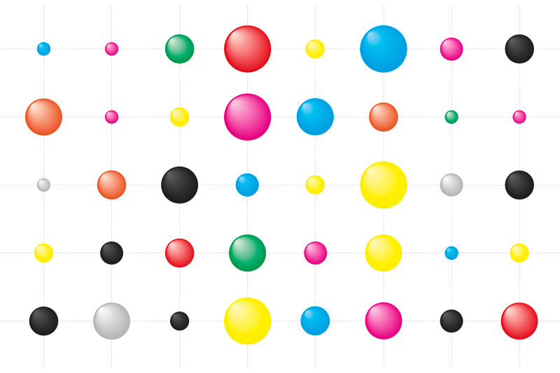 Grafiken mit fortschrittlicher Drucktechnologie auf dem Roland VersaExpress RF-640 8 Colour