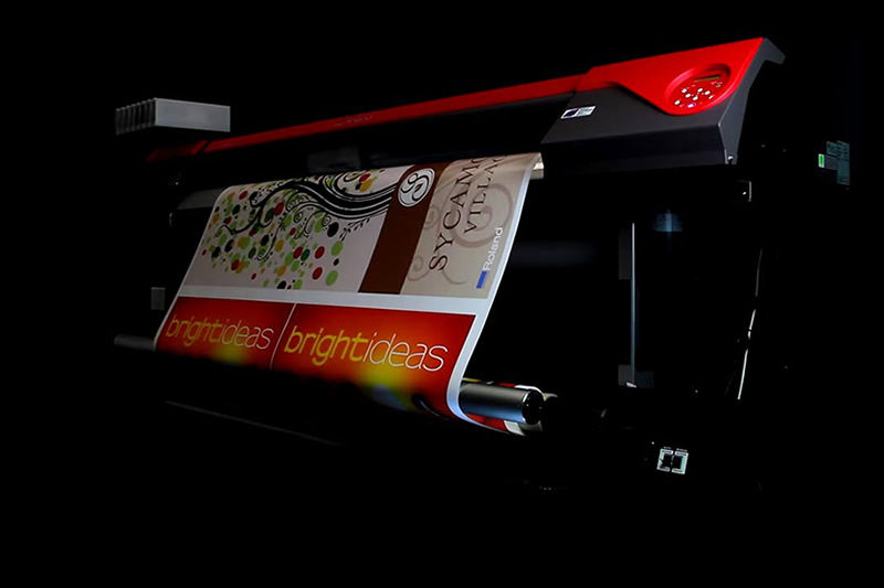 Roland VersaExpress RF-640 8 Colour mit integriertem zweistufigen Heizsystem