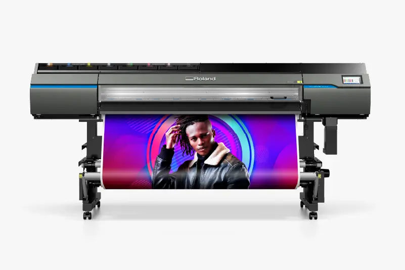 Impresora/cortadora TrueVIS VG3 de Roland para la impresión de gráficos llamativos, de alta calidad