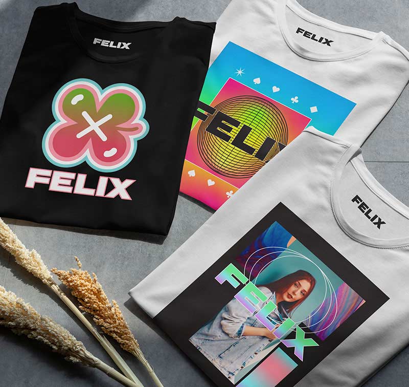 Wybór personalizowanych T-shirtów