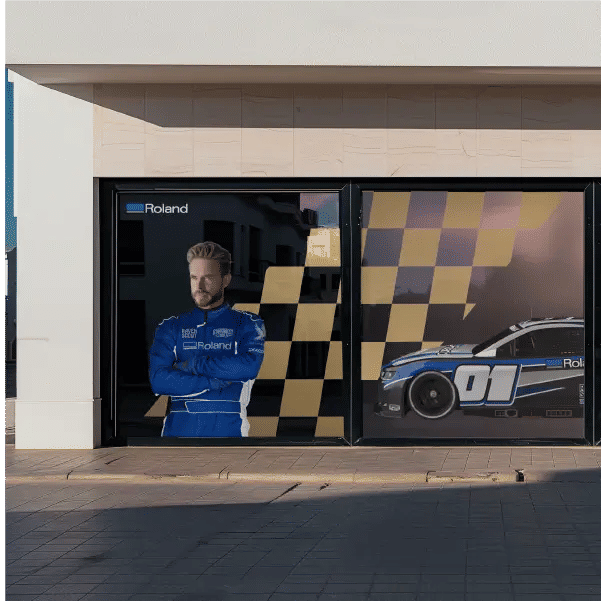 Windows and Floor Graphics