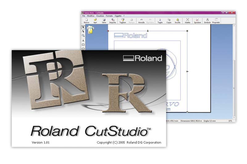 Logiciel Roland CutStudio