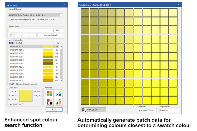 Bibliothèques des nuances ErgoSoft Roland Edition 3