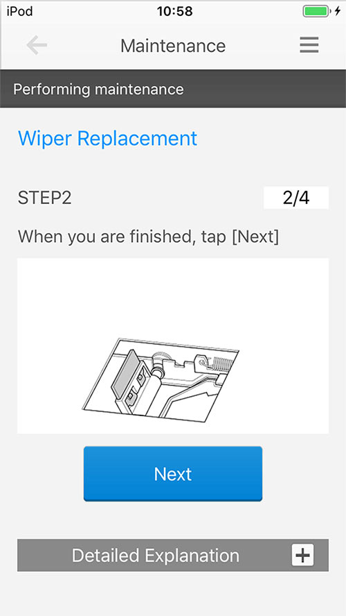 Perform Smooth Operations Even While Watching a Quick Guide - Step 2