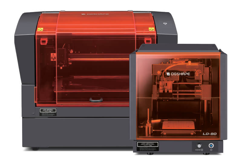 лазерный декоратор LD-80, работающий по принципу переноса фольги на обрабатываемую поверхность