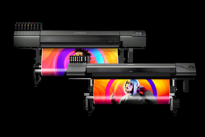 The TrueVIS LG & MG Series displayed together