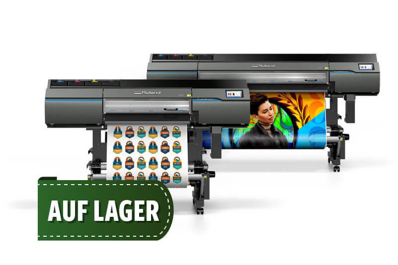 Bild der Truevis VG3- und SG3-Drucker-/Schneideplotter-Serien von Roland DG