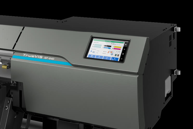 Touch screen on a TrueVIS AP-640