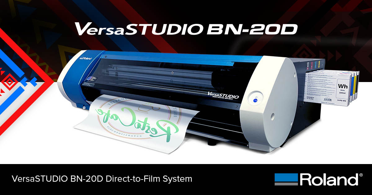 VersaSTUDIO BN-20D – system druku bezpośrednio na folii | Roland DG